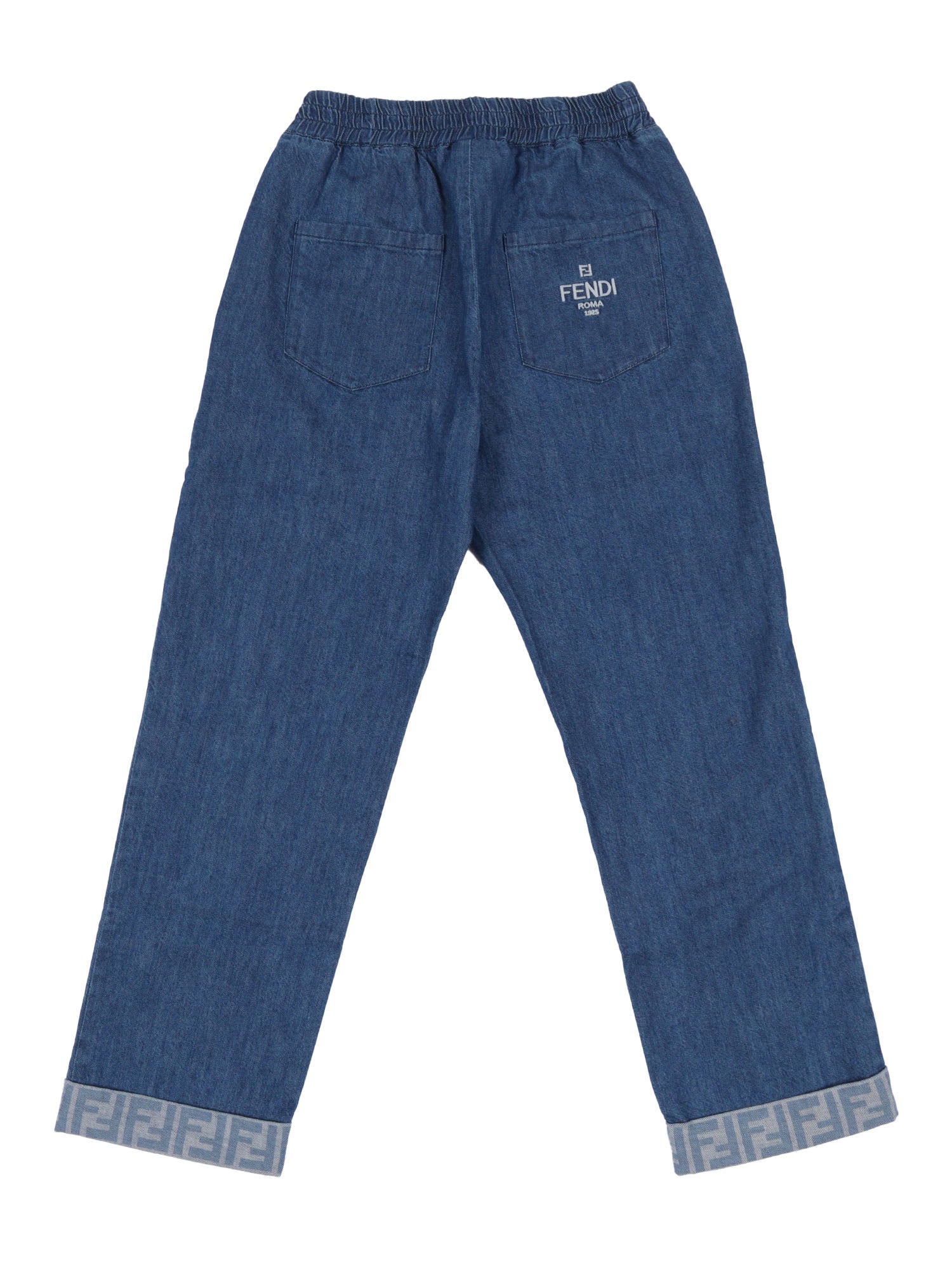 Fendi Jr Pantalone lichte deni
