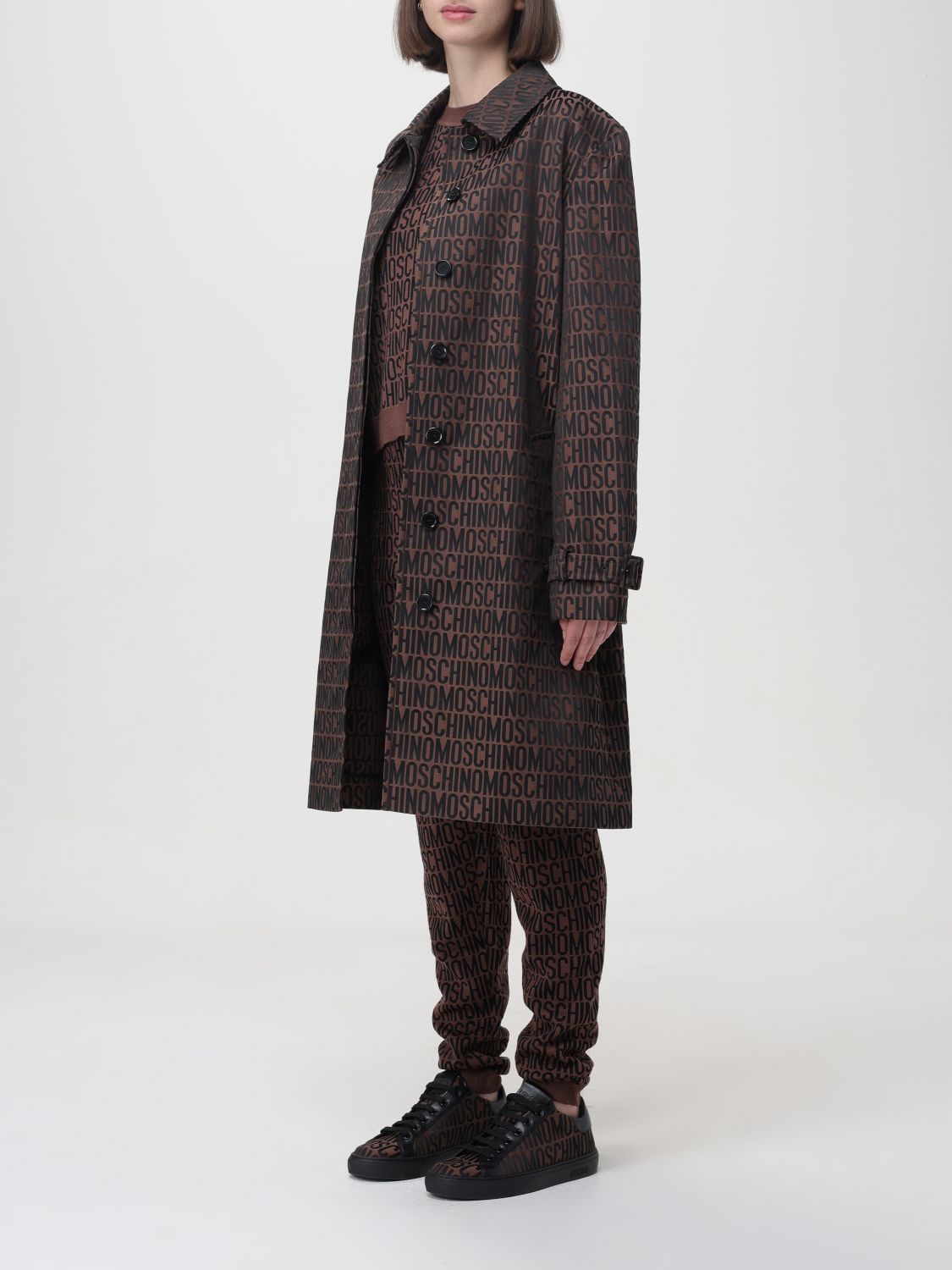 Trench Coat Woman color Brown