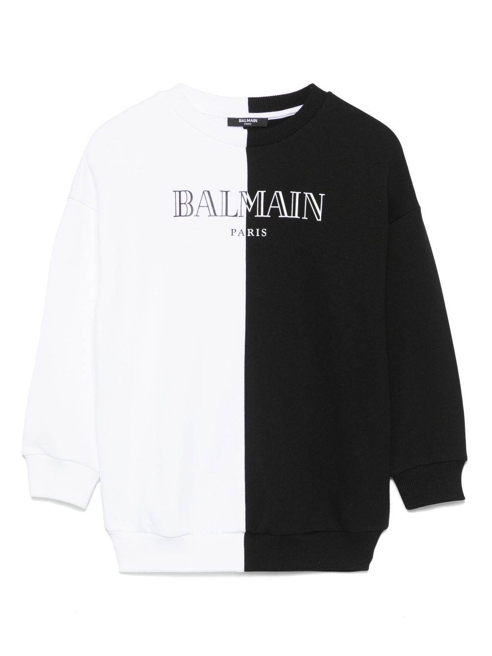 Bi-colour sweatshirt - White