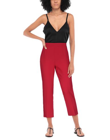 Woman Pants Red Size 4 Polyester