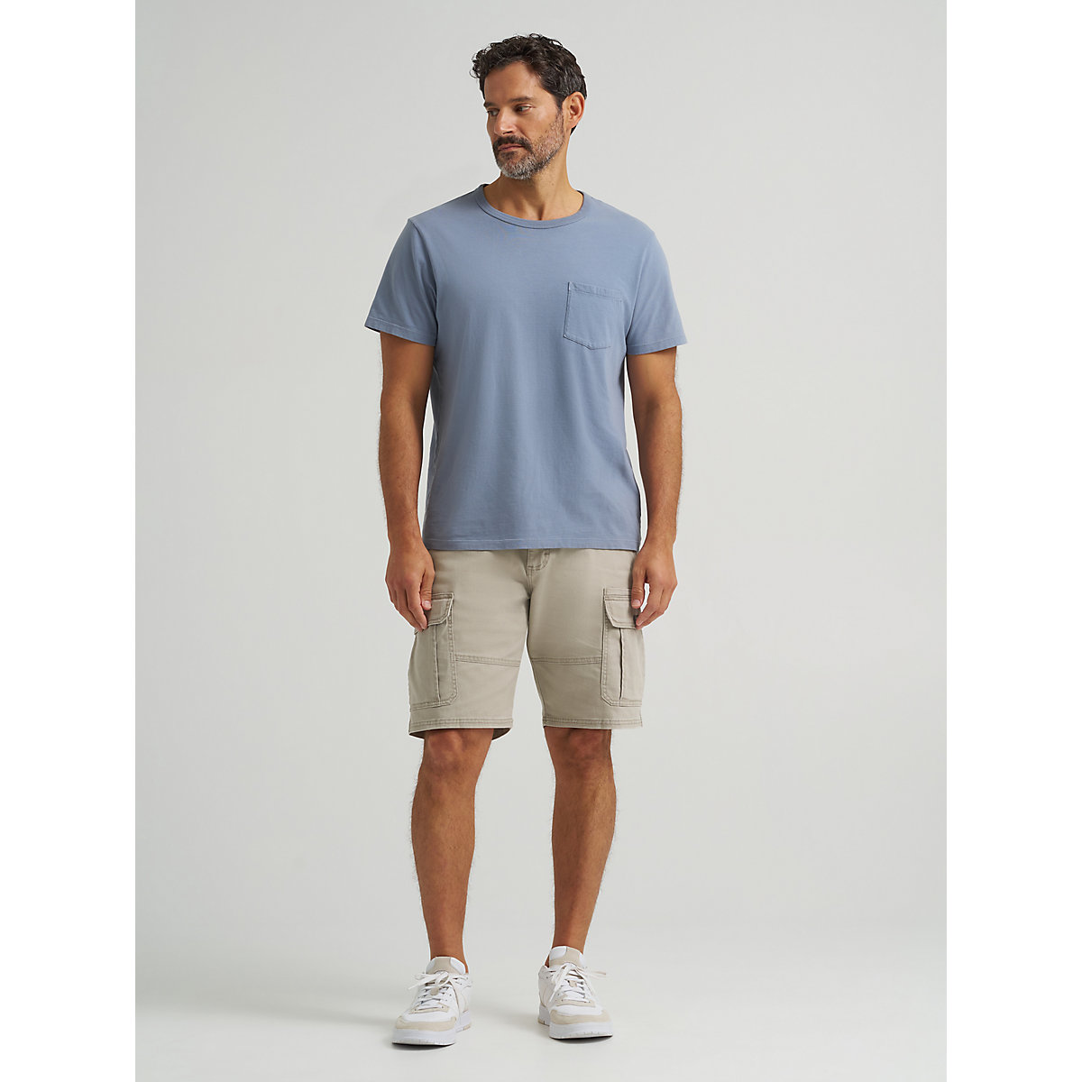 Men's Five Star Premium Cargo Short in Aluminum