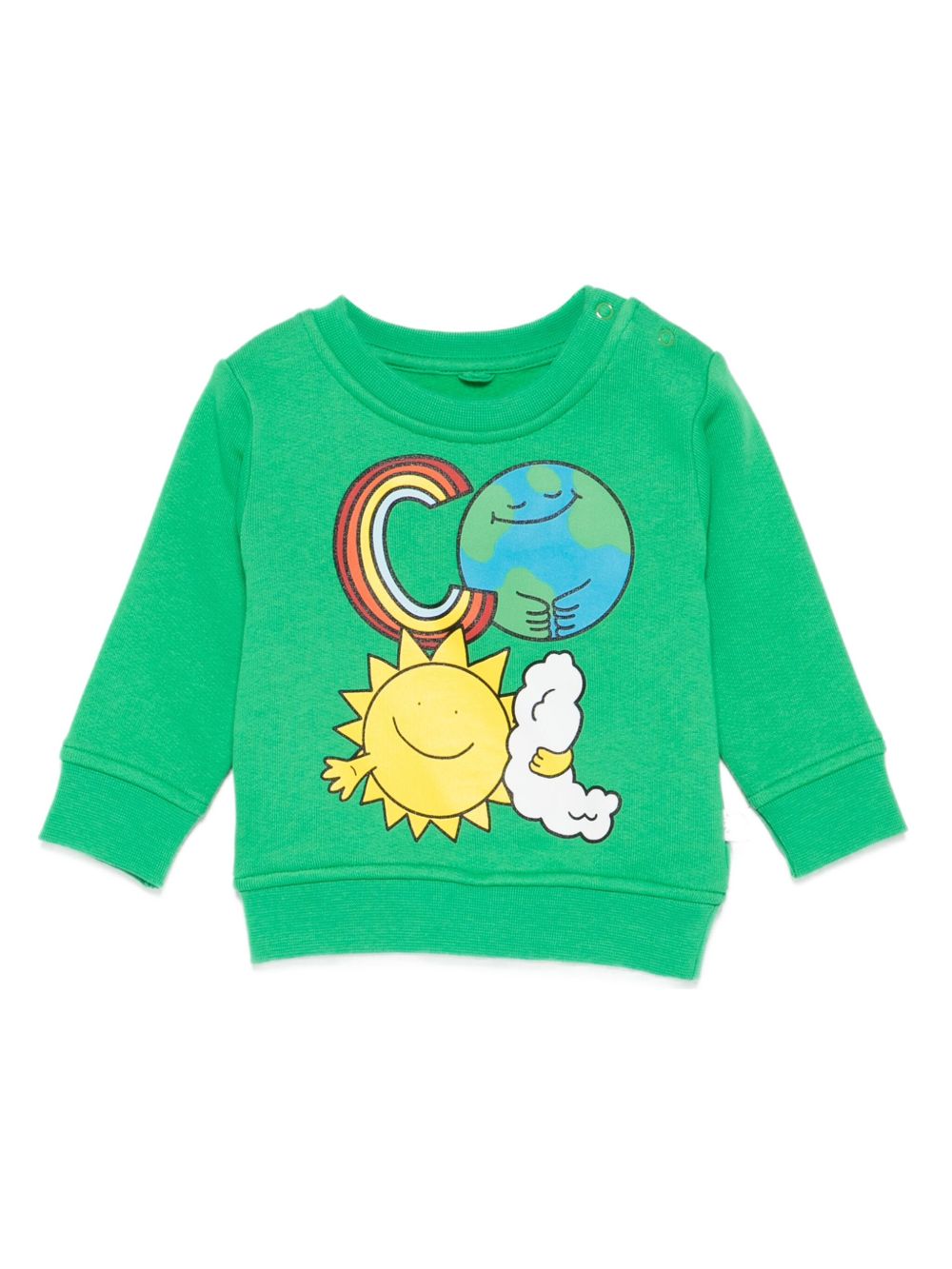 Graphic-print sweatshirt - Green