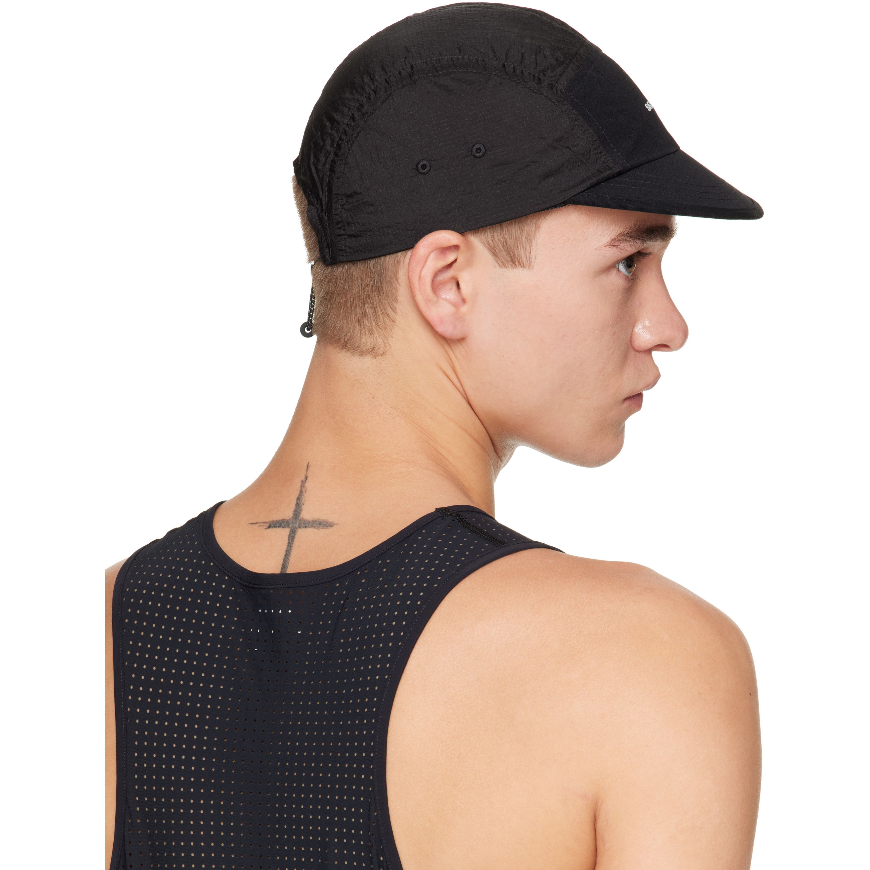 Black Rippy Trail Cap