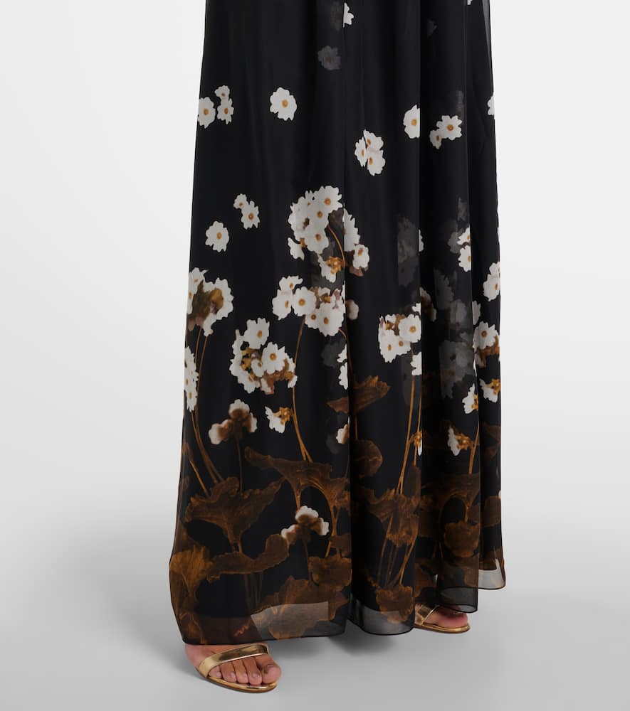 Silk gown