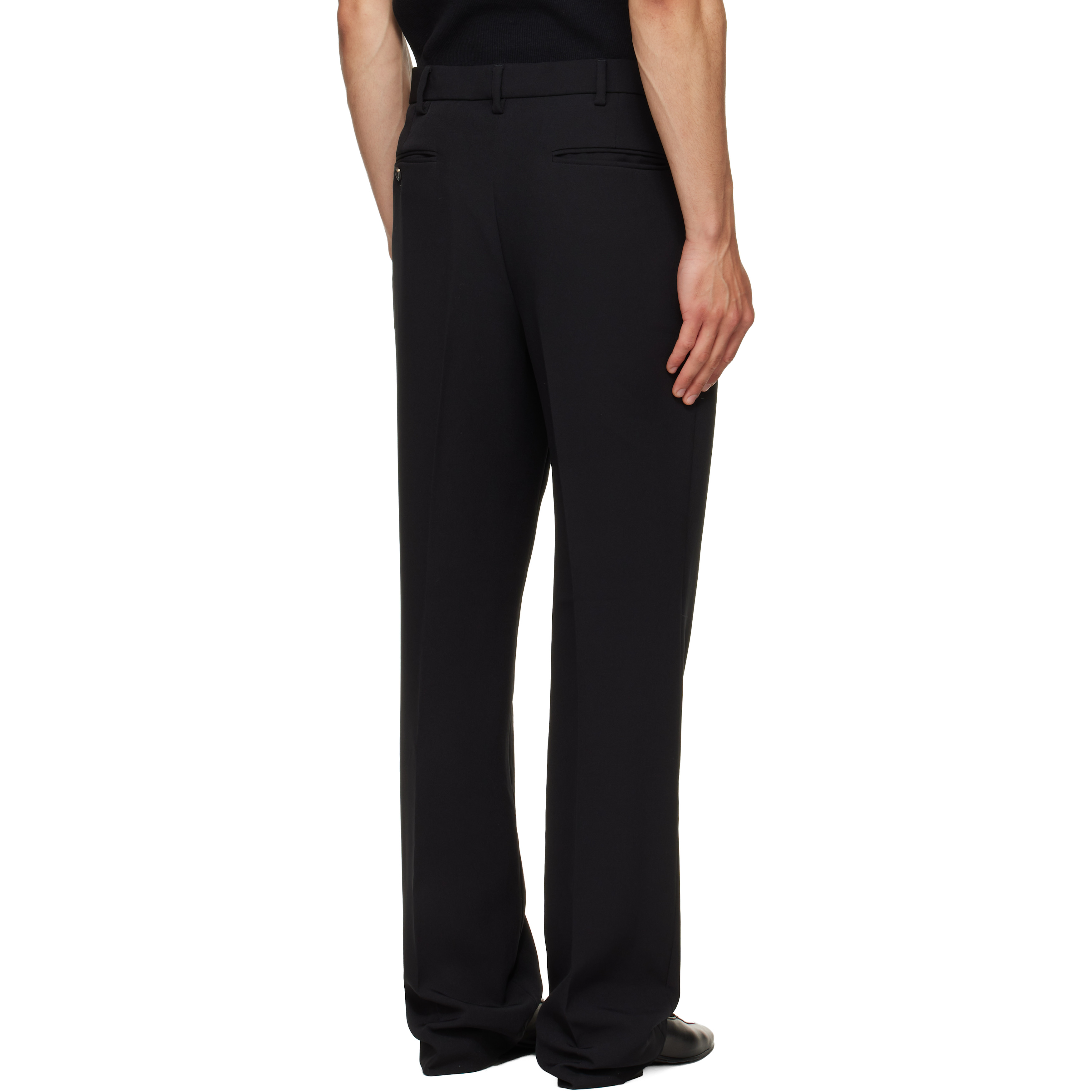 Black 'El Niño' Slim Trousers