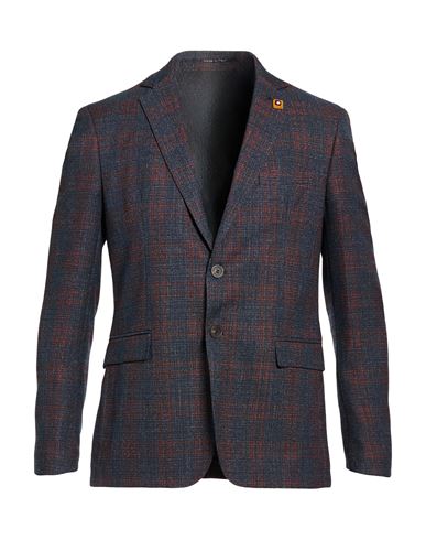 Man Blazer Blue Size 38 Polyester, Viscose