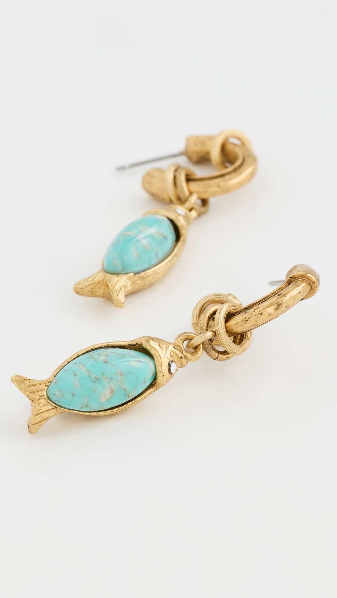 Turiel Earrings Blue One Size