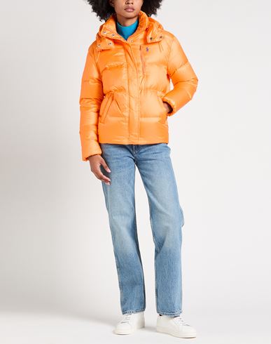 Woman Puffer Orange Size XXS Recycled nylon