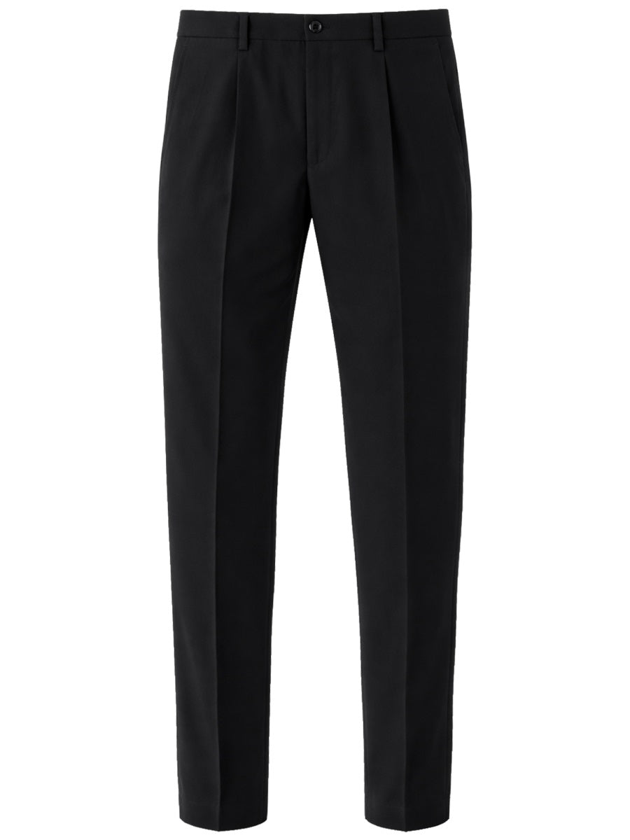 Wool Canvas Trousers