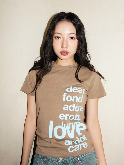 Lettering T-shirt