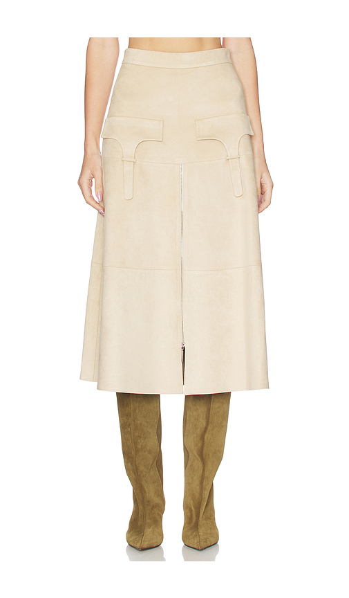Alexis Jenny Skirt in Tan. - L also in M, S