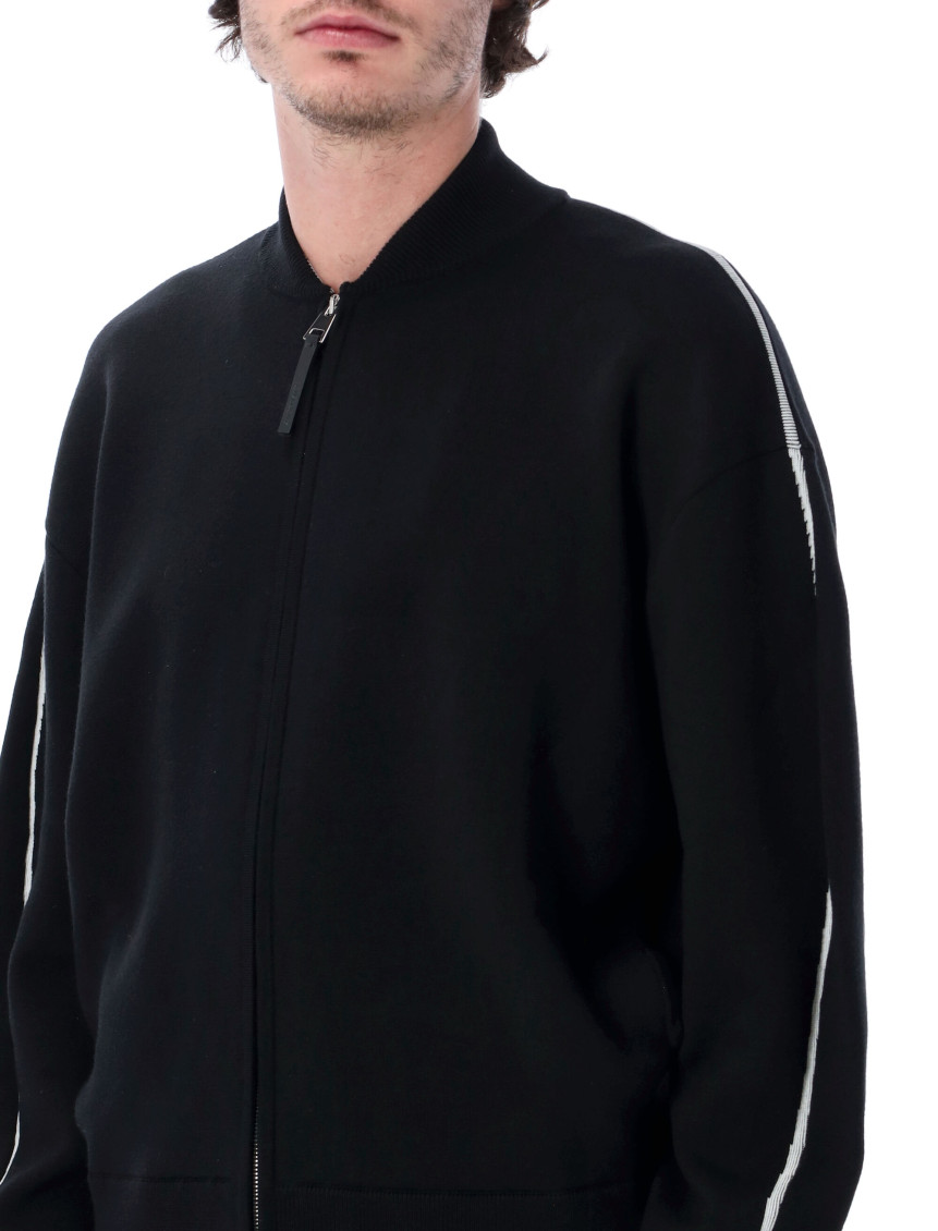 Logo Knit Jacket