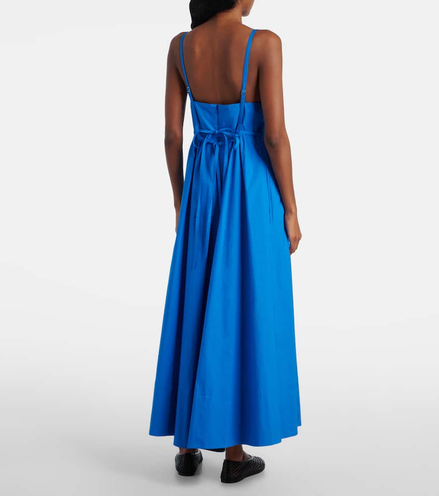 White Label Barker cotton poplin maxi dress