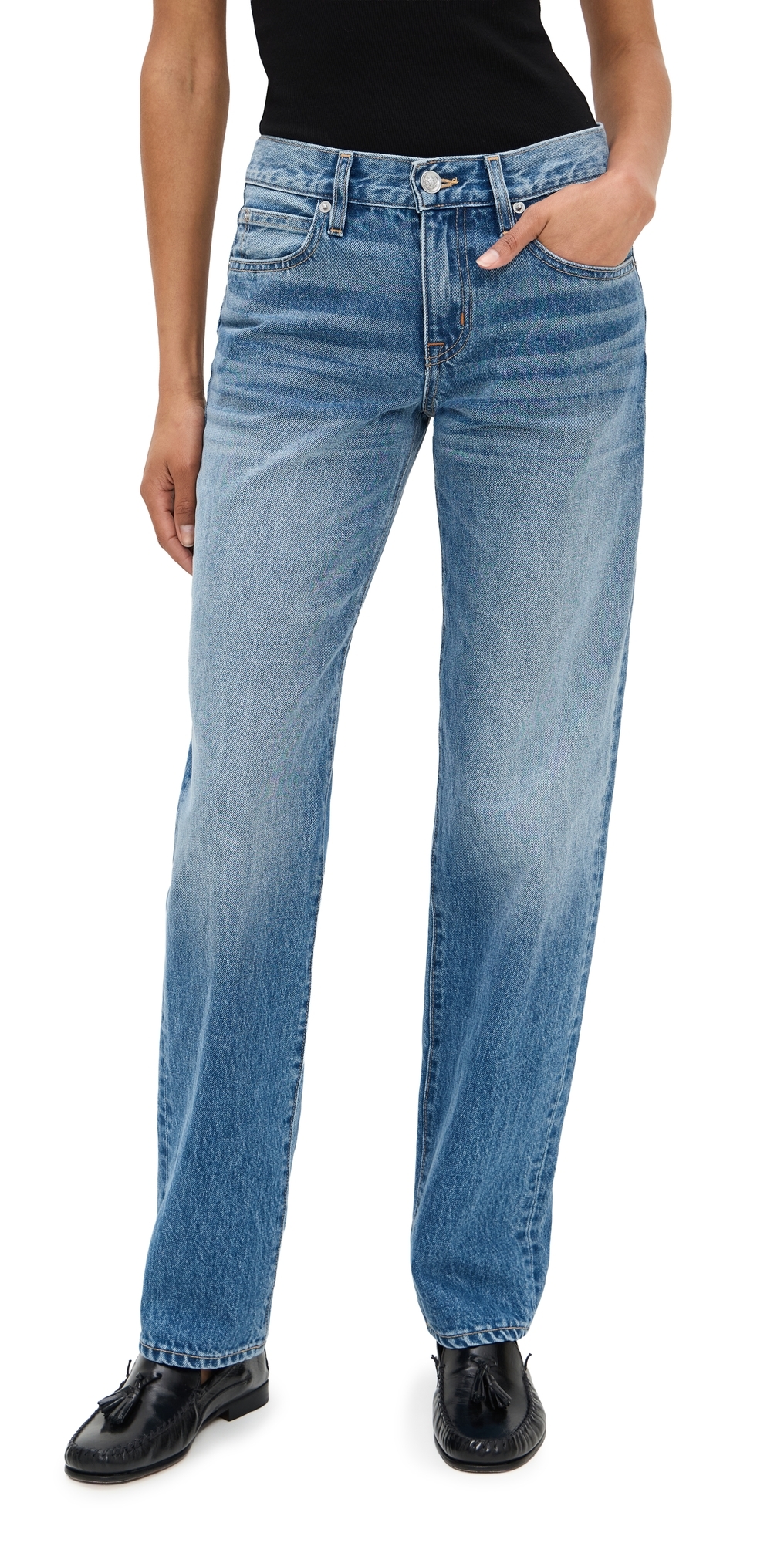 Ellie Low Rise Relaxed Jeans Ventura