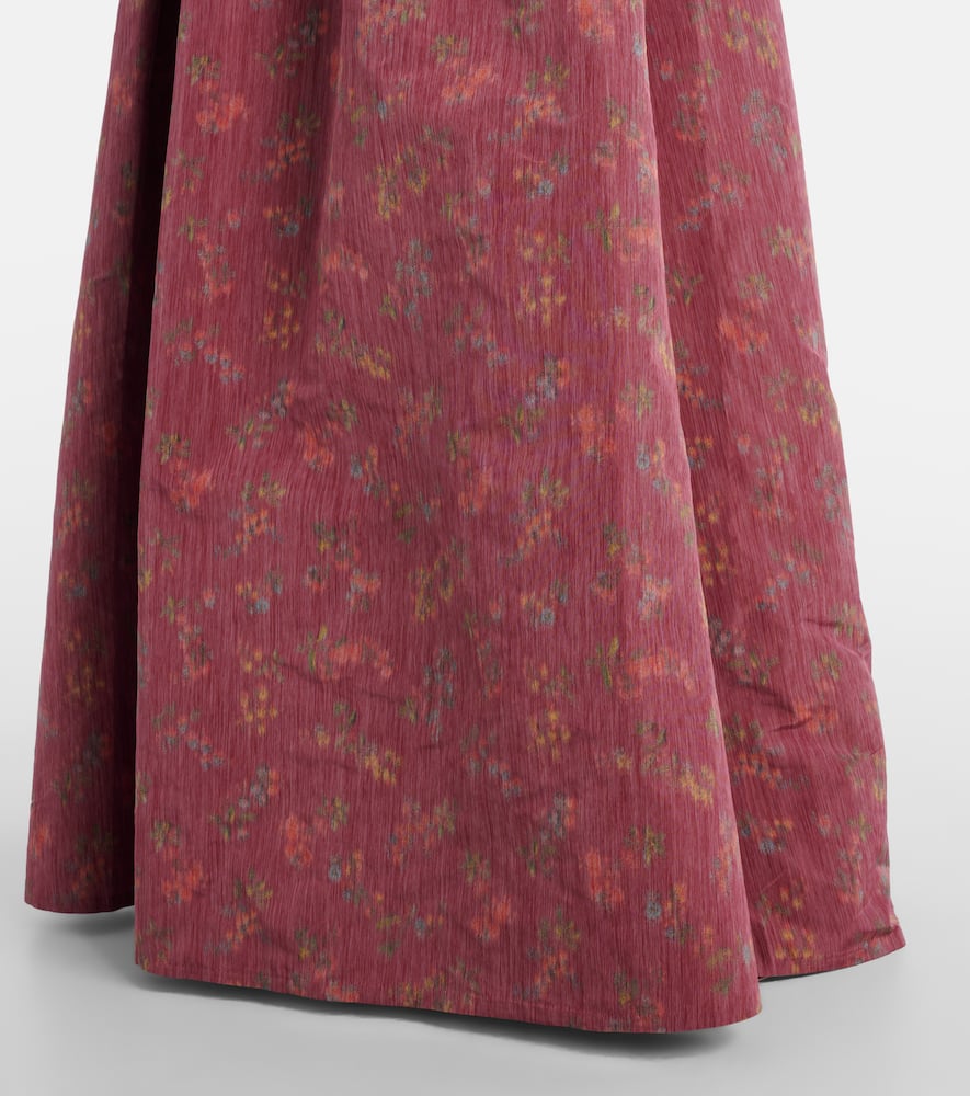 Morgaine floral maxi skirt