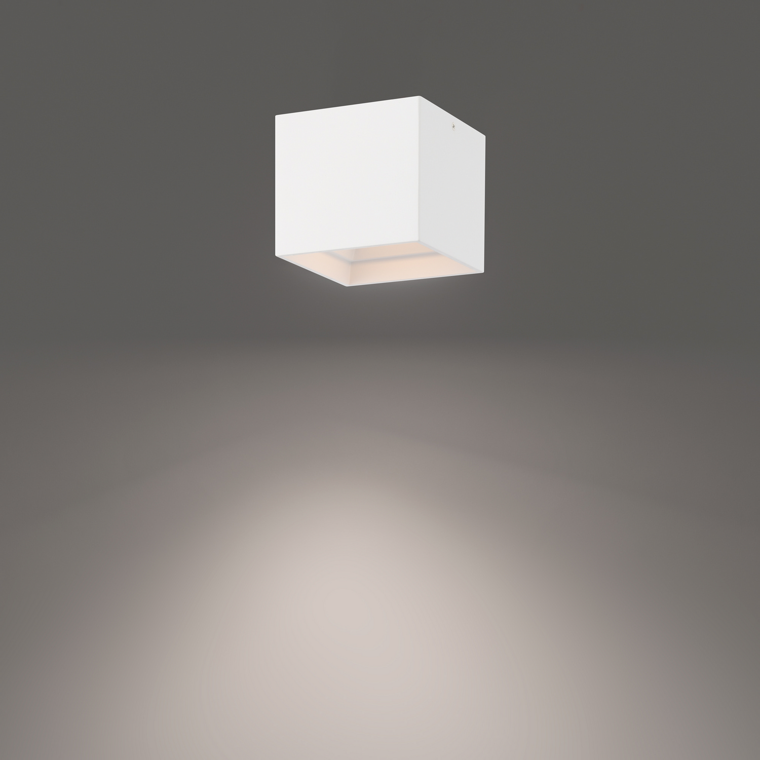 White LED Outdoor Flush Mount from the Downtown Collection