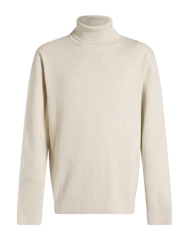 Premium Man Turtleneck Beige Size S Organic cotton, Cotton