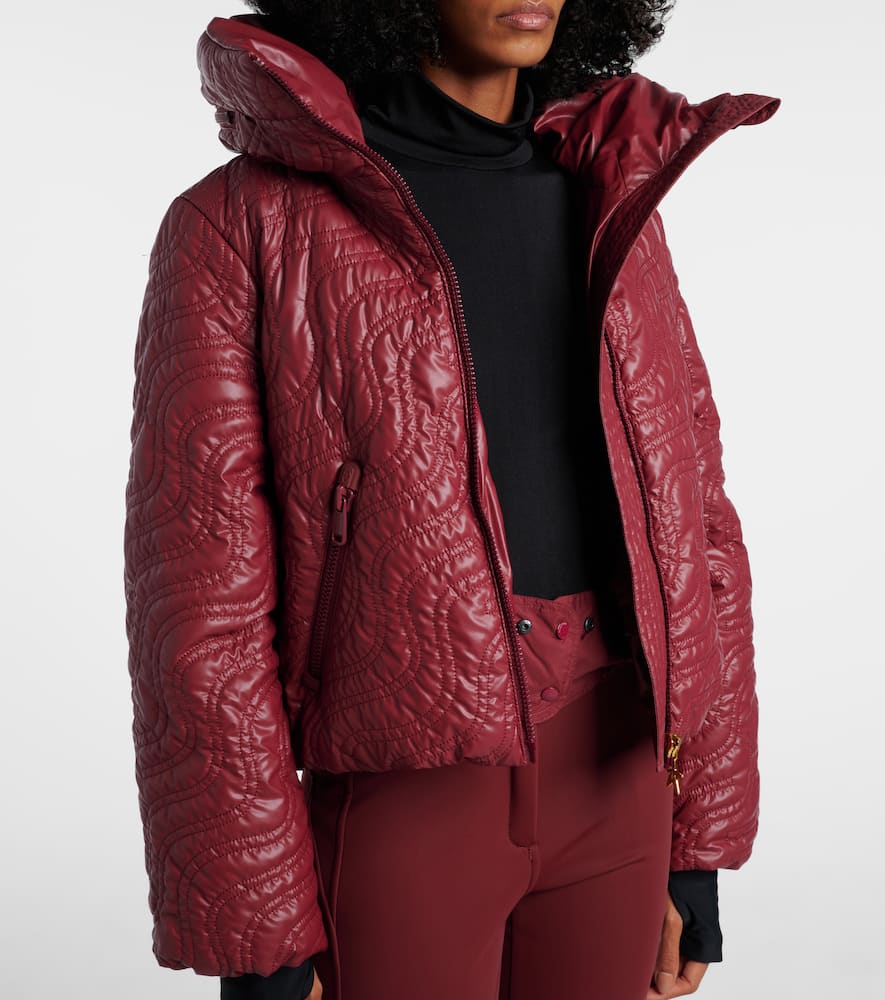 Solaria quilted down ski jacket