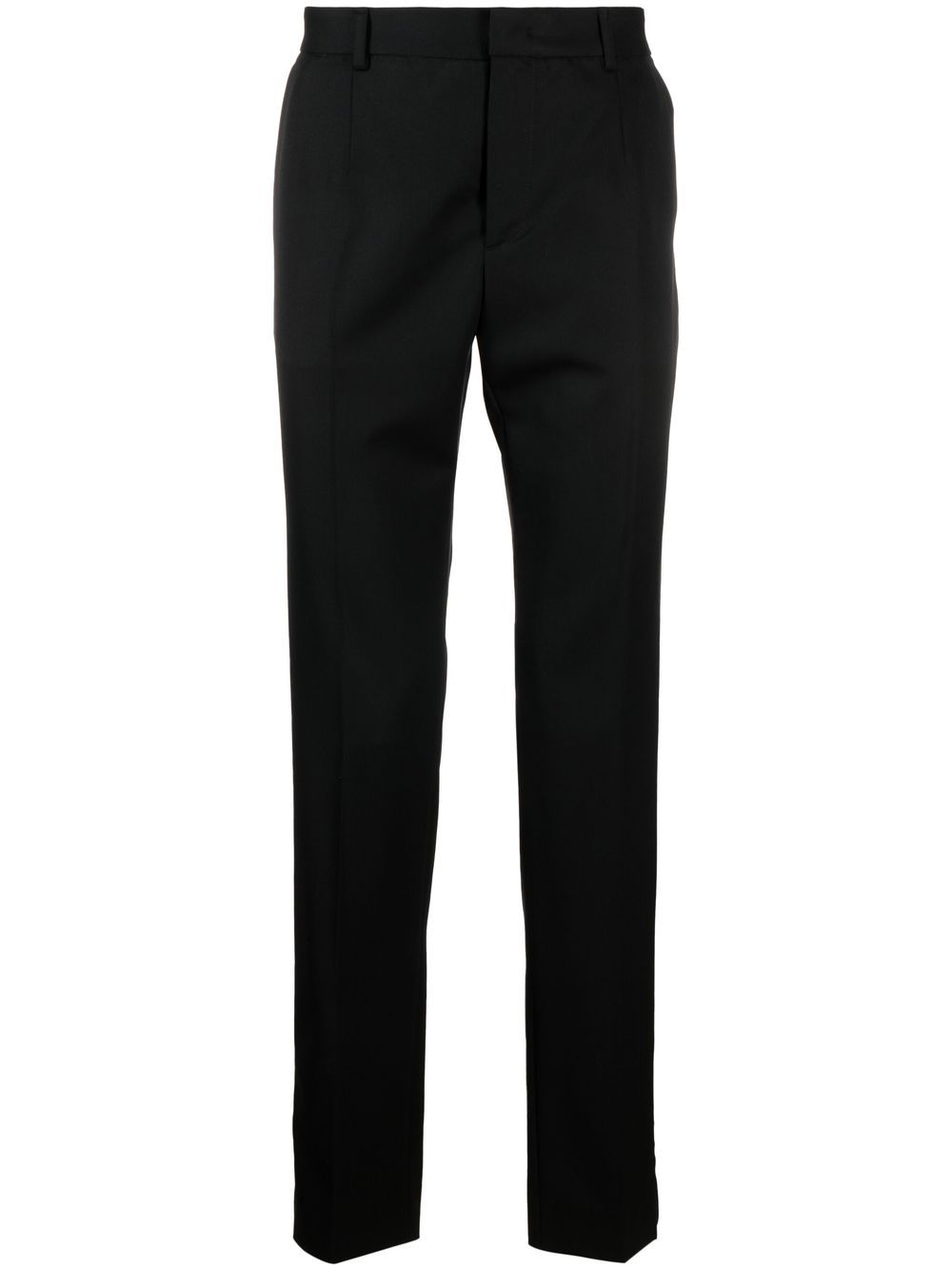Slim tailored trousers - Black