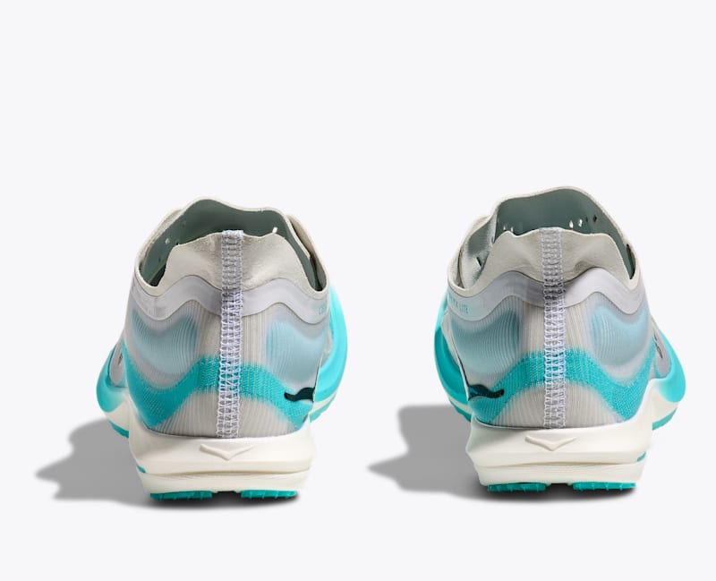 HOKA Cielo FlyX Lite Shoes in Cosmic Grey/Cielo Blue