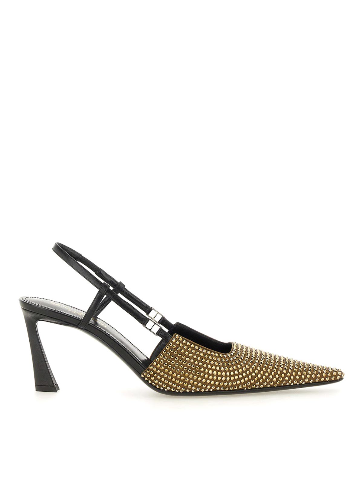 Embellished Satin Andree 70 Pumps