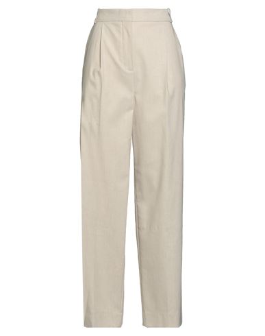 Woman Pants Beige Size 4 Viscose, Polyester, Elastane