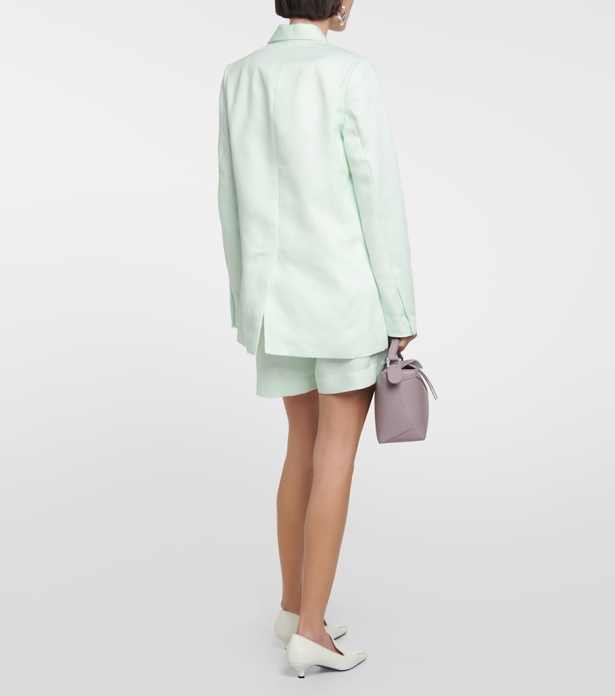 Azores linen blazer