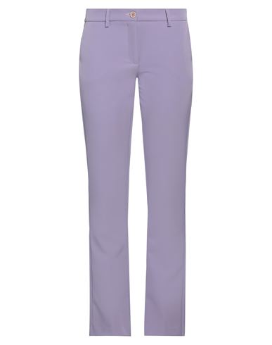 Woman Pants Lilac Size 6 Polyurethane, Viscose, Elastane