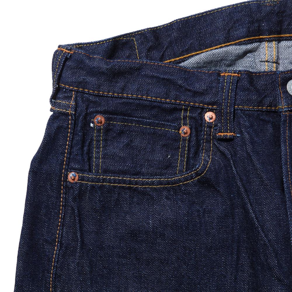 0105W New Loose Straight Jean 13.7oz (One Wash)