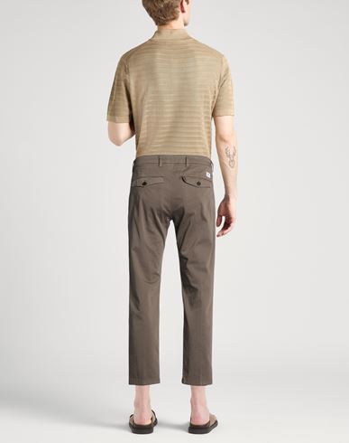 Man Pants Taupe Size 29 Cotton, Lycra, Metallic fiber