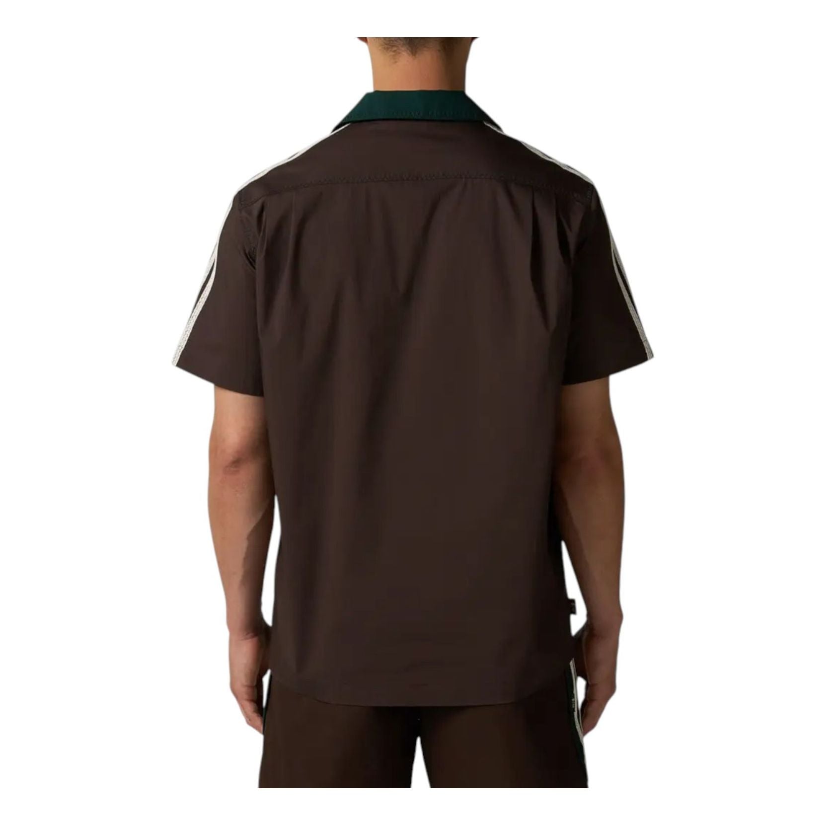 X CLOT BY Edison Chen Short-Sleeved Shirt 'Green Brown'