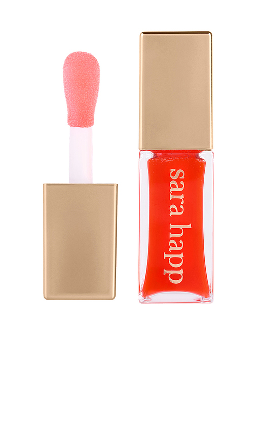 Sara happ Cushion Kiss Lip Oil in Red
