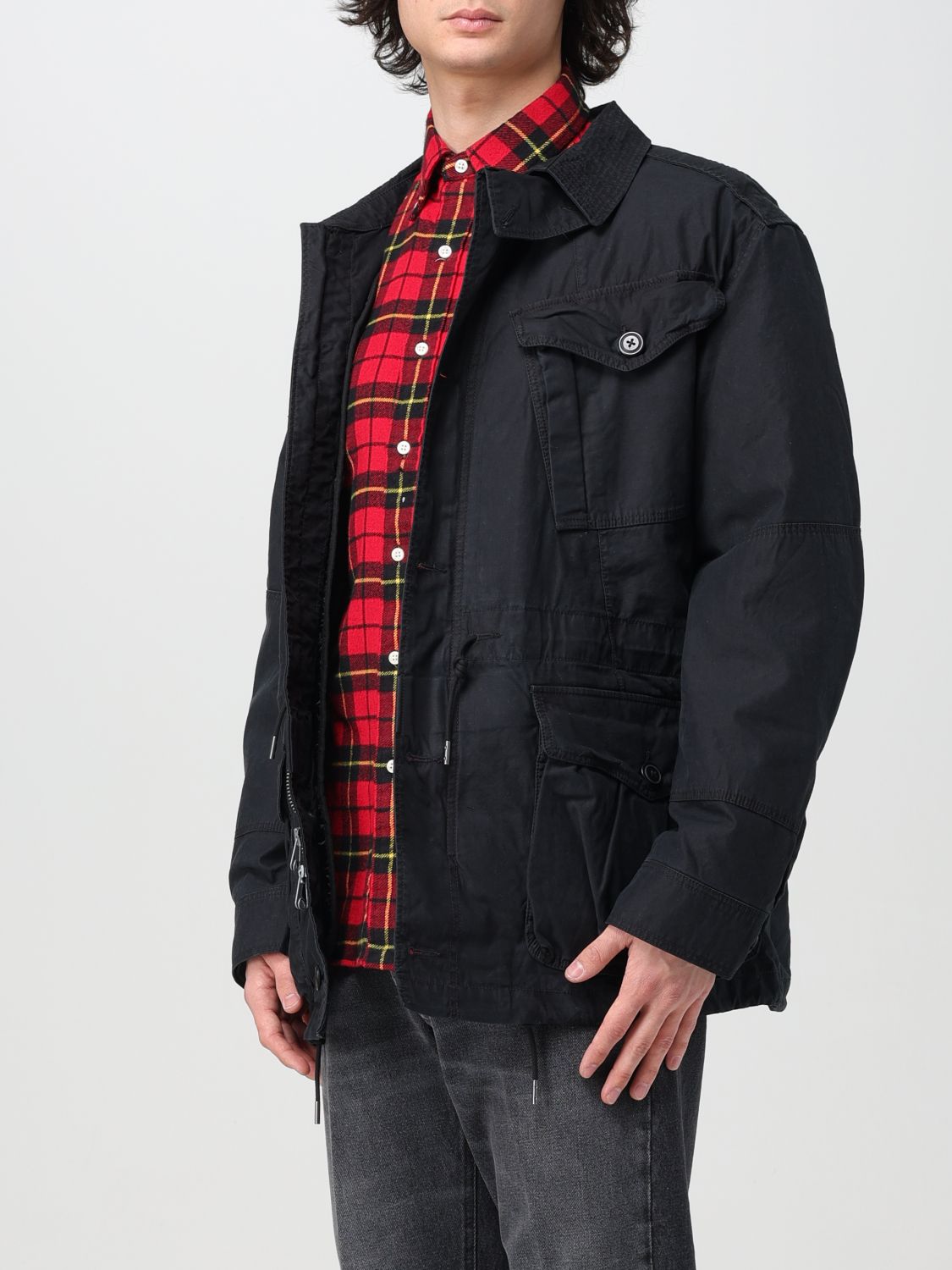 Jacket Men color Black