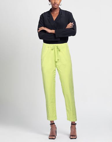 Woman Pants Acid green