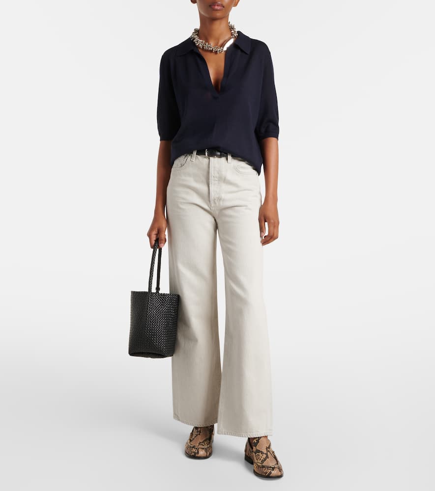 Agolde Ren high-rise wide-leg jeans