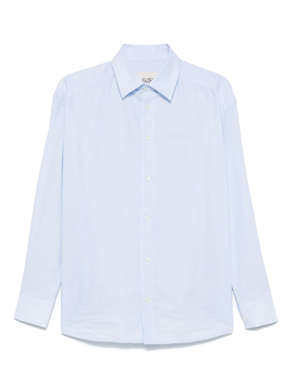 The Editor oxford-weave shirt - Blue