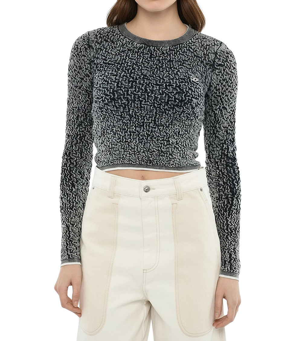 M-creta Cotton Crew-neck Sweater