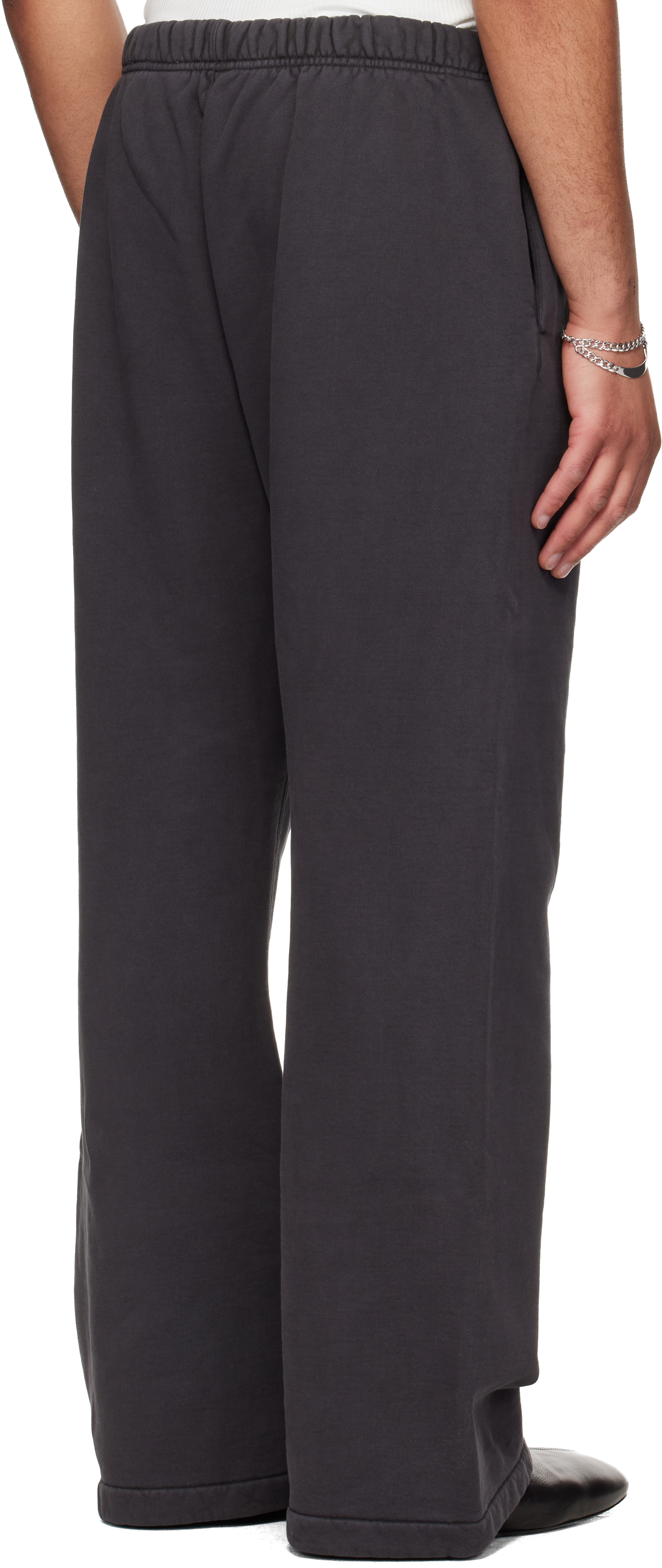 Black Signature Classic Flare Sweatpants