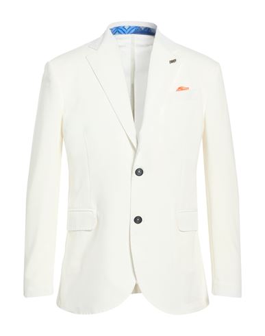 Man Blazer Off white Size 42 Polyester