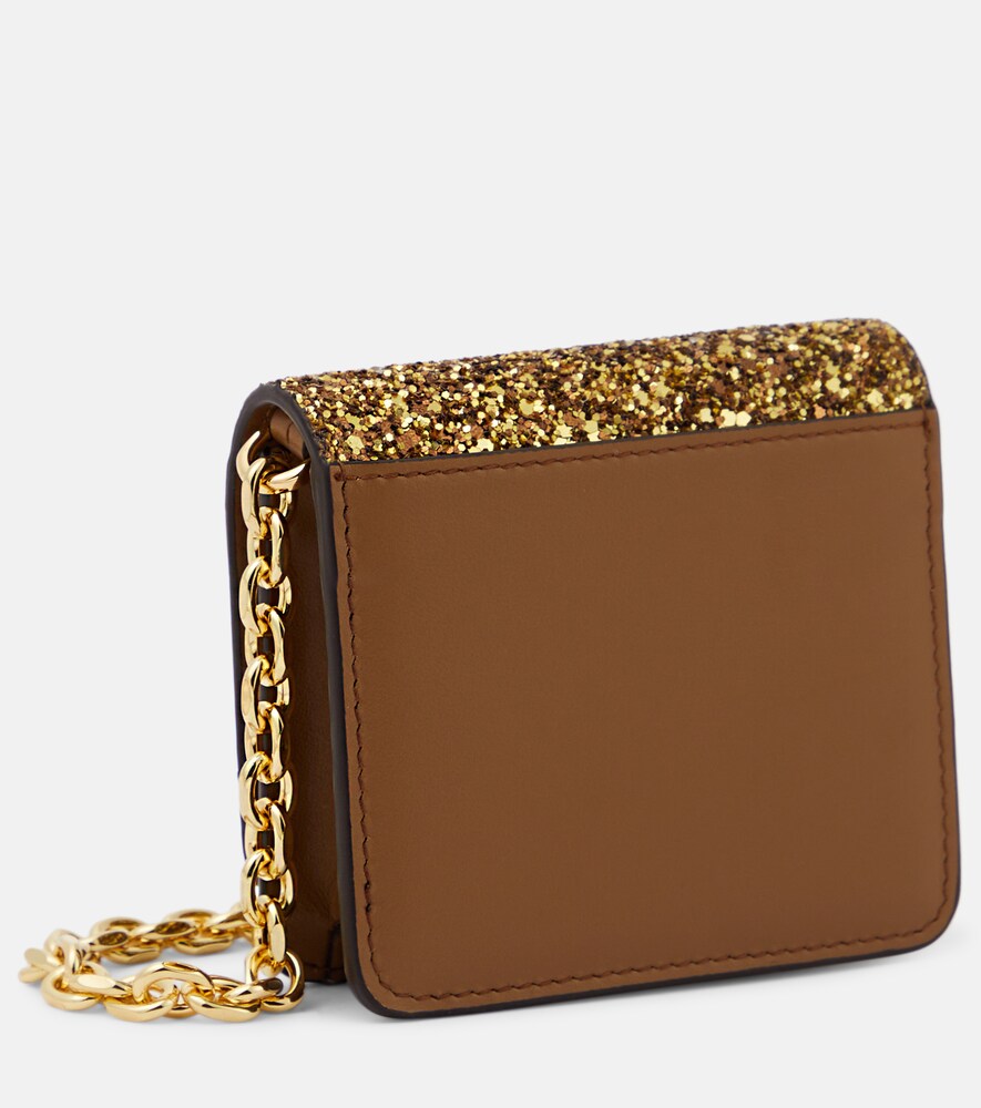 Micro glitter wallet on chain