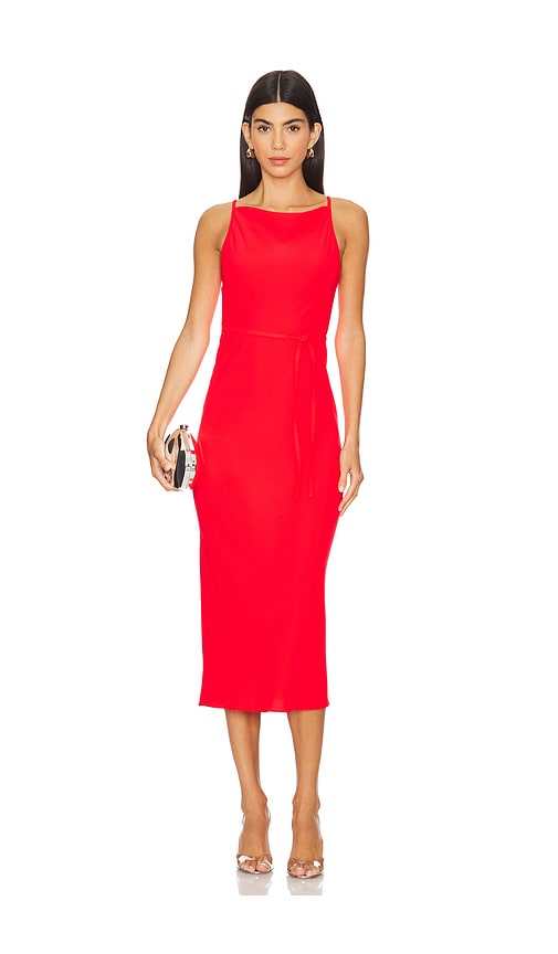 Amanda Uprichard x REVOLVE Shaelyn Dress in Crimson. M also in