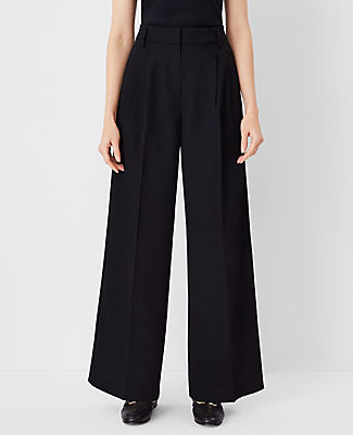 Ann Taylor The Pleated Wide-Leg Pant