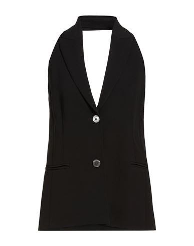 Woman Top Black Size 6 Viscose, Elastane