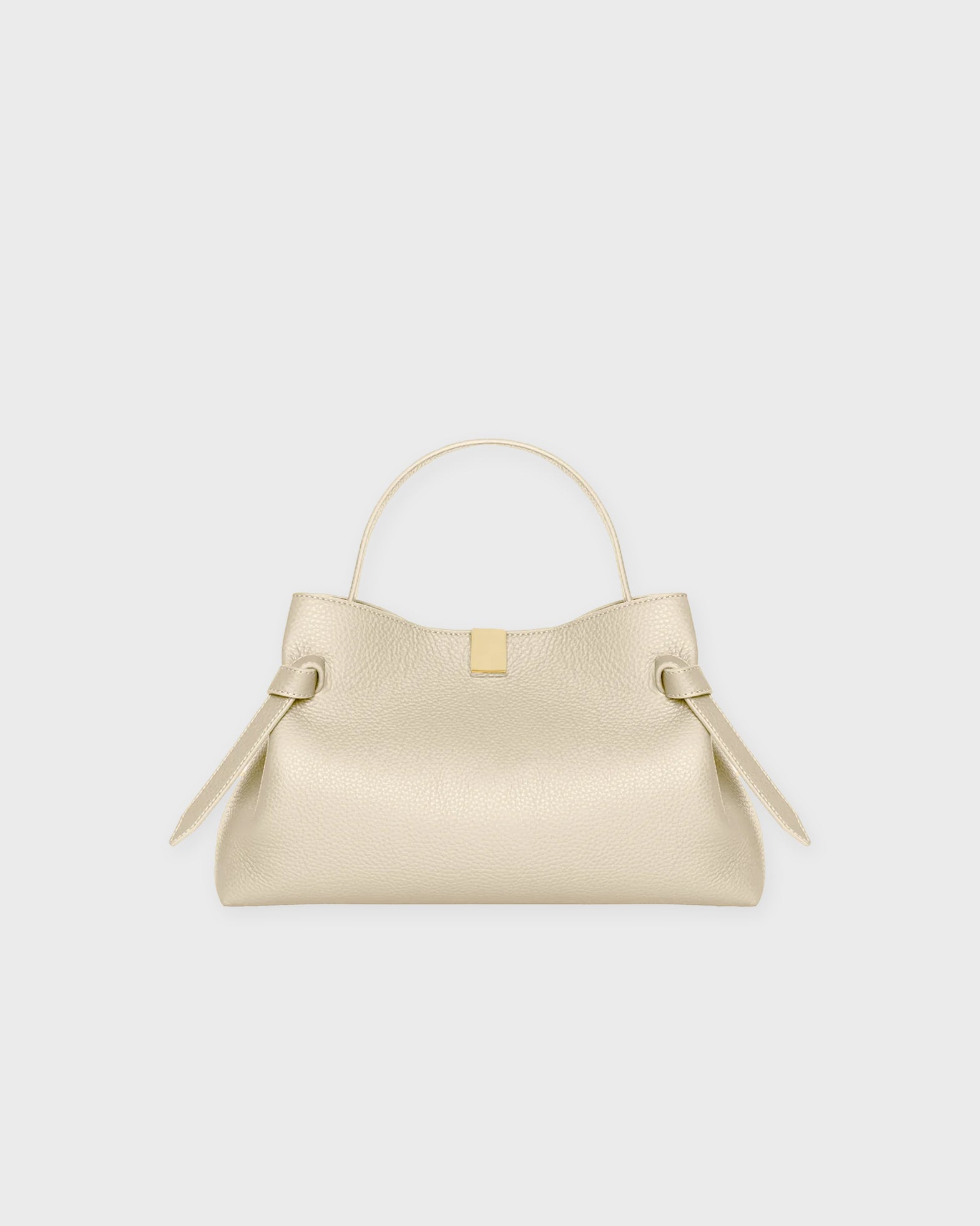 Yuzefi Bag Gyoza Pebble Grain Leather Cream ONESIZE