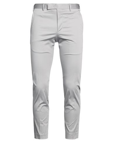 Man Pants Light grey Size 32 Cotton, Elastane