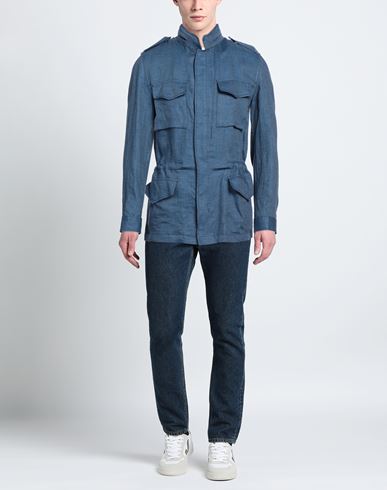 Man Jacket Slate blue