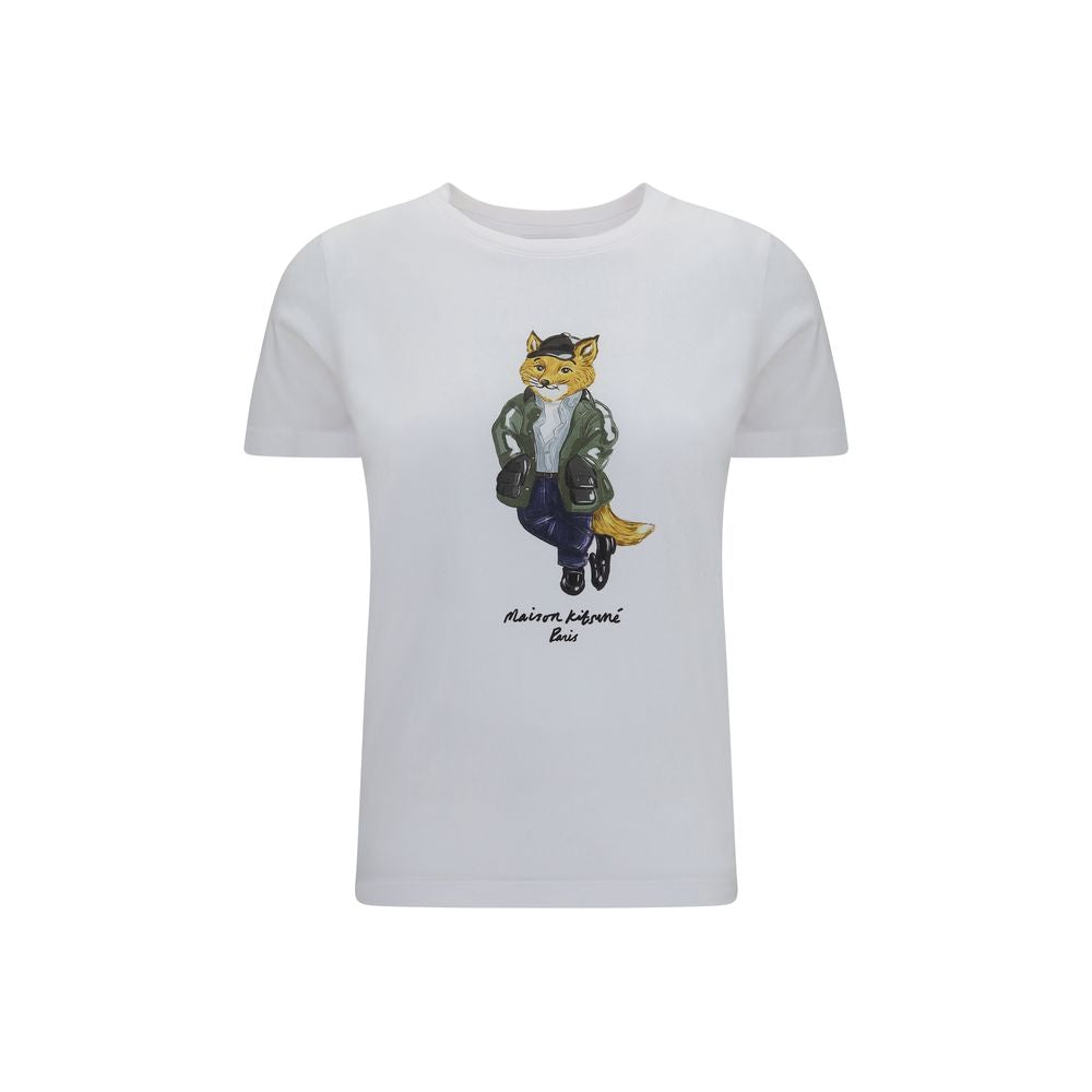 Chillax Fox T-Shirt — White