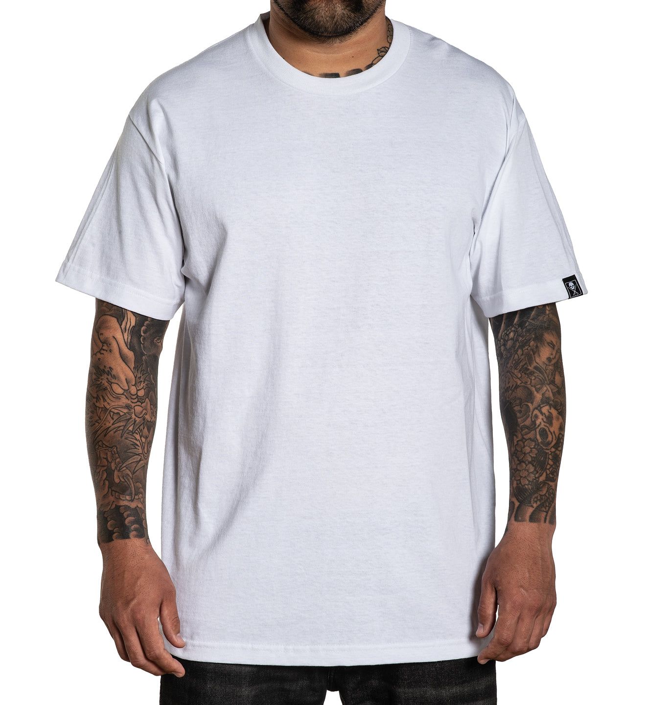 Quality White T-Shirts Sized up to 5X, WHITE