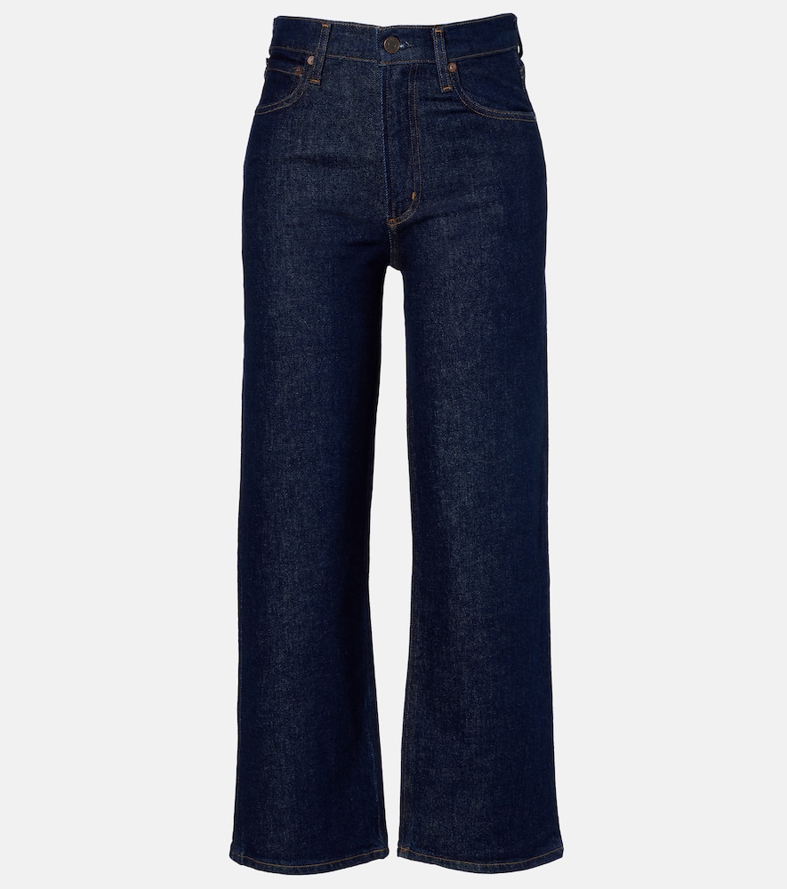 Ren high-rise wide-leg jeans