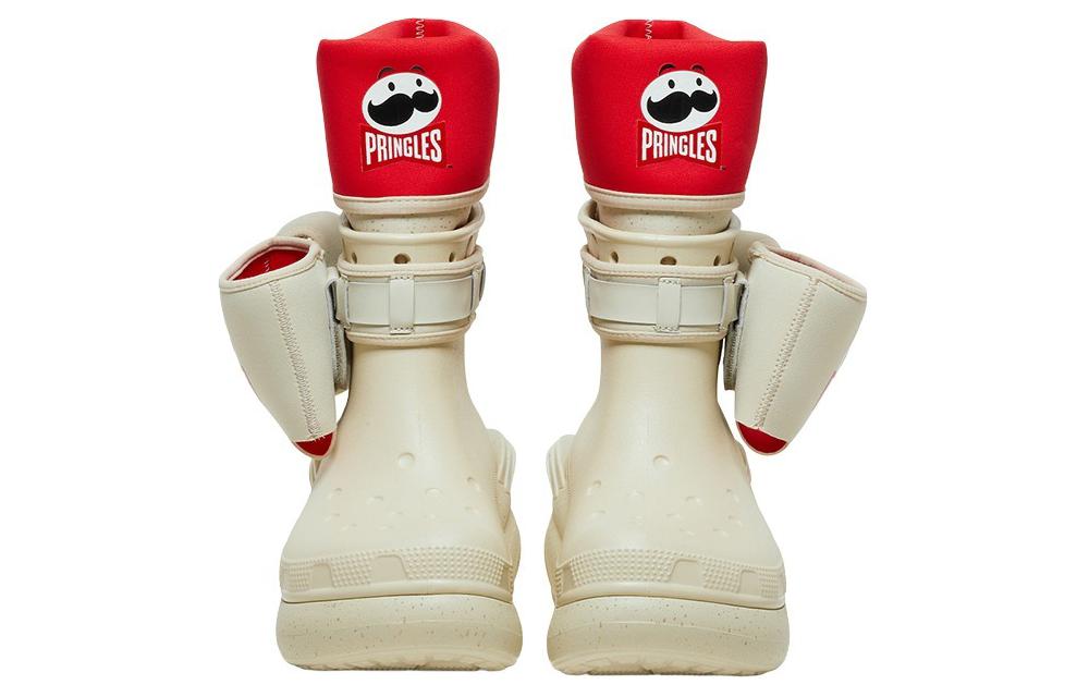 X Pringles Boots 'White Red'